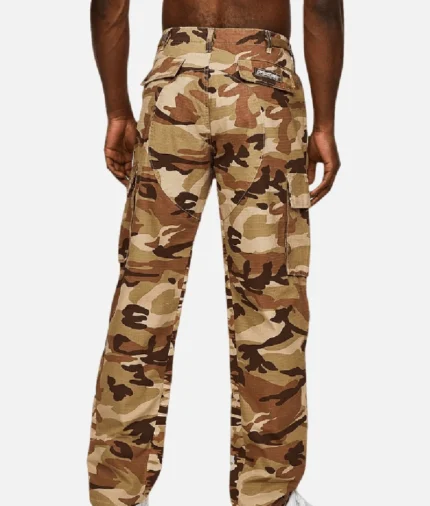 Drip Made Chaos Cargo Pant Beige (1)