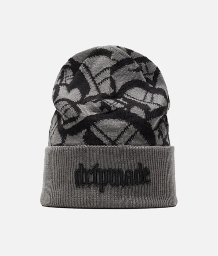 Drip Made Renegade Knitted Beanie Hat (2)