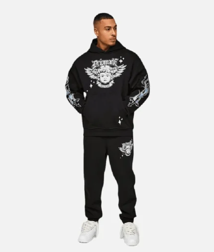 Drip Made Victory Overhead Tracksuit Black (2)